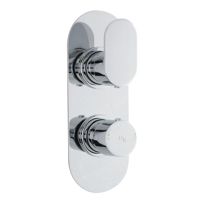 Hudson Reed Twin Thermostatic Shower Valve - Unbeatable Bathrooms