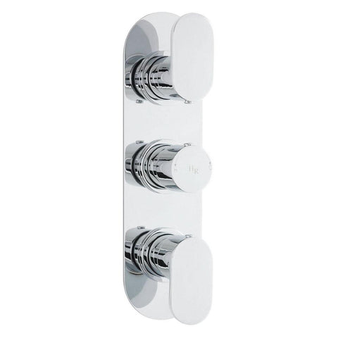 Hudson Reed Triple Thermostatic Shower Valve - Unbeatable Bathrooms