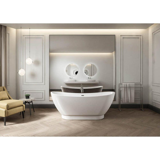 Charlotte Edwards Richmond Slim Edged Freestanding Bath - Unbeatable Bathrooms