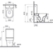 Vitra Zentrum Close Coupled Toilet - Unbeatable Bathrooms