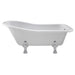 Hudson Reed Brockley 15/1700mm Freestanding Slipper Bath - Unbeatable Bathrooms