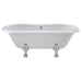 Hudson Reed Kingsbury 15/1700mm Freestanding Bath with Leg Sets - Unbeatable Bathrooms