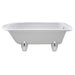 Hudson Reed Barnsbury 1690 x 750mm Freestanding Bath with Leg Sets - Unbeatable Bathrooms