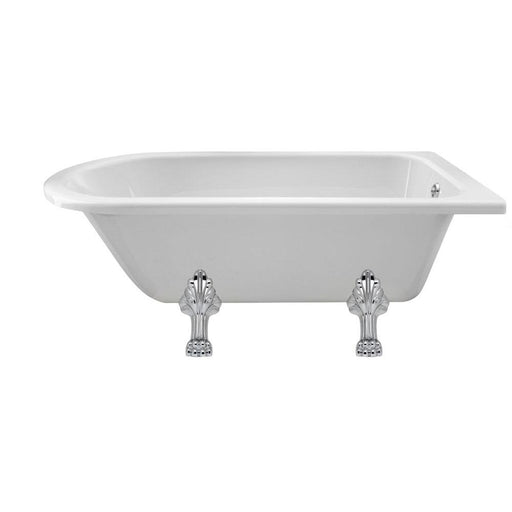 Hudson Reed Winterburn 15/1700mm Freestanding Shower Bath with Leg Sets - Unbeatable Bathrooms