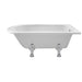 Hudson Reed Winterburn 15/1700mm Freestanding Shower Bath with Leg Sets - Unbeatable Bathrooms
