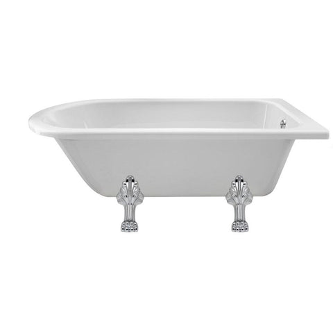 Hudson Reed Winterburn 15/1700mm Freestanding Shower Bath with Leg Sets - Unbeatable Bathrooms