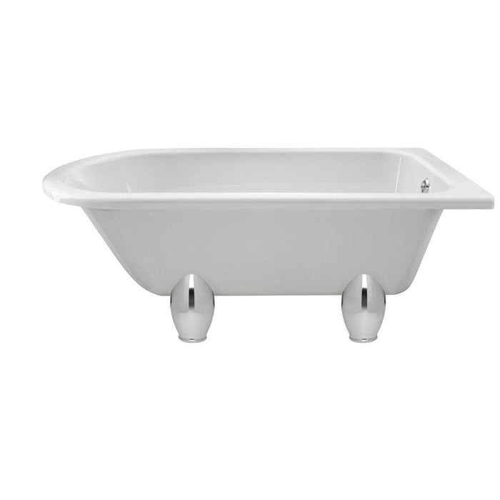 Hudson Reed Winterburn 15/1700mm Freestanding Shower Bath with Leg Sets - Unbeatable Bathrooms