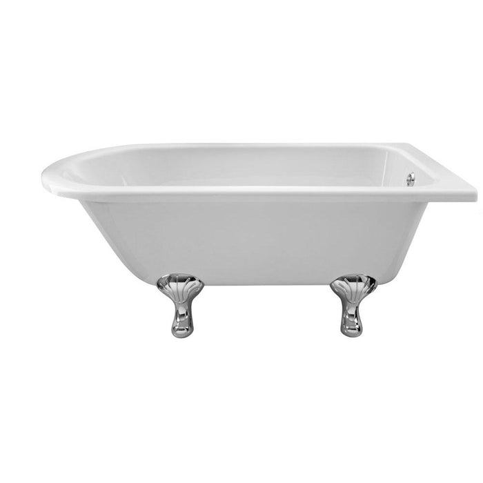Hudson Reed Winterburn 15/1700mm Freestanding Shower Bath with Leg Sets - Unbeatable Bathrooms