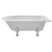 Hudson Reed Winterburn 15/1700mm Freestanding Shower Bath with Leg Sets - Unbeatable Bathrooms