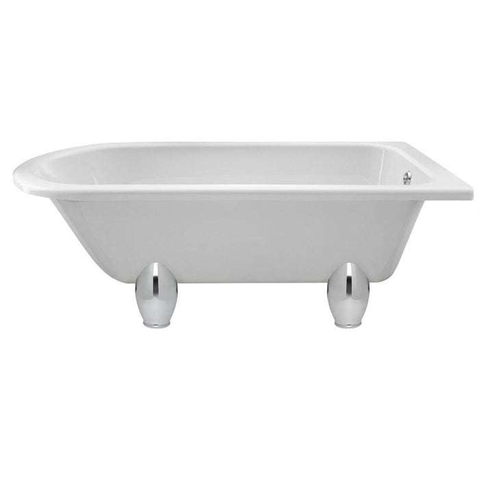 Hudson Reed Winterburn 15/1700mm Freestanding Shower Bath with Leg Sets - Unbeatable Bathrooms