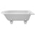 Hudson Reed Winterburn 15/1700mm Freestanding Shower Bath with Leg Sets - Unbeatable Bathrooms