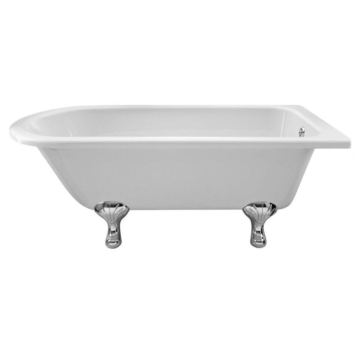 Hudson Reed Winterburn 15/1700mm Freestanding Shower Bath with Leg Sets - Unbeatable Bathrooms