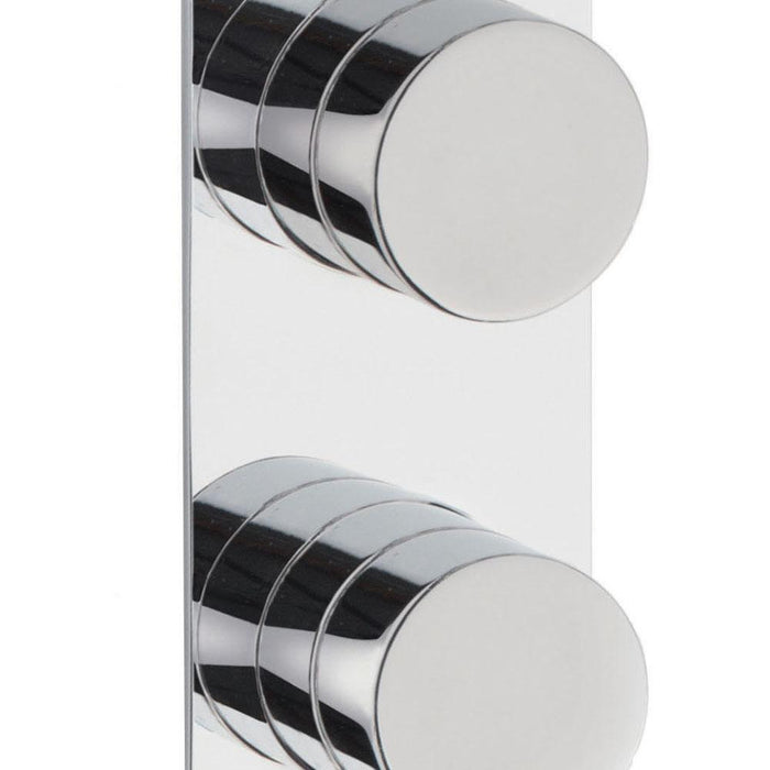 Hudson Reed Indus Round Thermostatic Shower Valve - Unbeatable Bathrooms