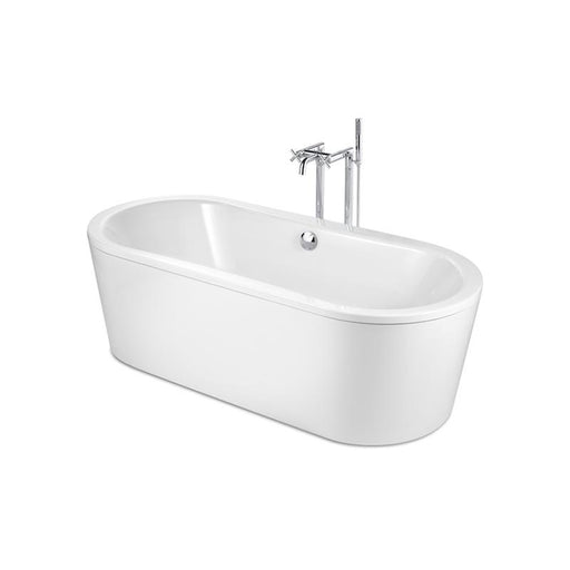 Roca Duo Plus 1800 x 800mm Freestanding Bath with Anti-Slip - Unbeatable Bathrooms