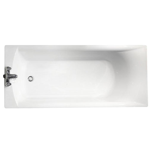 Roca Giralda 1700 x 750mm Single Ended Bath with Grips - Unbeatable Bathrooms