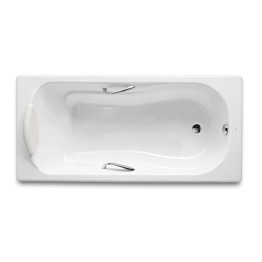 Roca Haiti 1700 x 800mm Single Ended Bath with Anti-Slip & Grips - Unbeatable Bathrooms