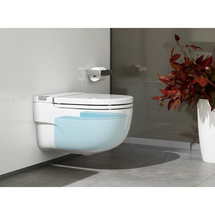 Roca In-Tank Wall-Hung Toilet with Integrated Cistern & I-Shaped Support - Unbeatable Bathrooms