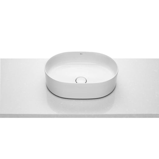 Roca Inspira 500mm 0TH Round Countertop Basin - Unbeatable Bathrooms
