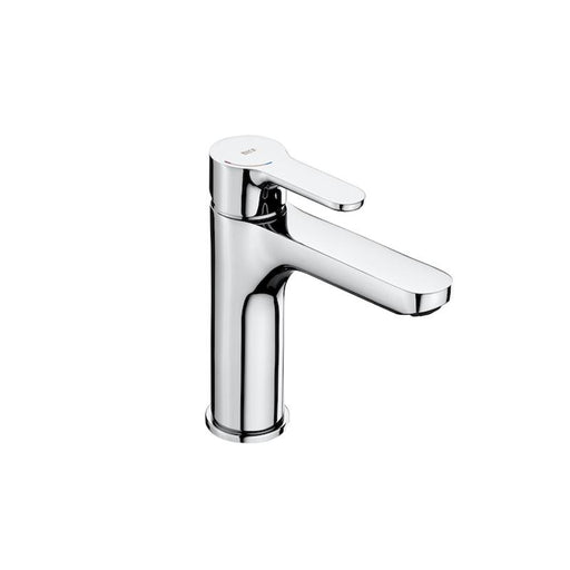 Roca L20 Medium Height Basin Mixer with Smooth Body - Unbeatable Bathrooms