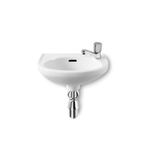 Roca Laura 350mm 1TH Cloakroom Wall Hung Basin (Right Hand) - Unbeatable Bathrooms