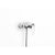 Roca M2-N Wall-Mounted Shower Mixer with Handset, Hose and Bracket - Unbeatable Bathrooms