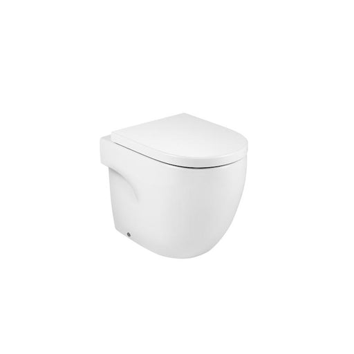 Roca Meridian-N Comfort Height Back-To-Wall Toilet - Unbeatable Bathrooms