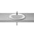 Roca Rodeo 520mm 1TH Counter Inset Basin - Unbeatable Bathrooms