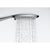 Roca Sensum Round Shower Handset with 4 Functions - Unbeatable Bathrooms