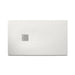 Roca Terran Rectangle Frameless Resin Shower Tray - White - Unbeatable Bathrooms