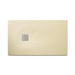 Roca Terran Rectangle Frameless Resin Shower Tray - Cream - Unbeatable Bathrooms