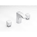 Roca Thesis Dual Control Deck-Mounted 3-Hole Basin Mixer with Pop Up Waste - Unbeatable Bathrooms