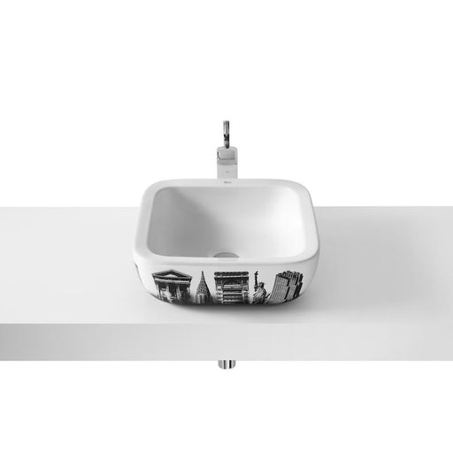 Roca Urban New York 400mm 0TH Countertop Basin - Unbeatable Bathrooms