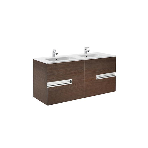 Roca Victoria-N 1200mm Double Vanity Unit - Wall Hung 4 Drawer Unit - Unbeatable Bathrooms