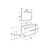 Roca Victoria-N Vanity Unit - Wall Hung 2 Drawer Unit with Mirror & Light (Various) - Unbeatable Bathrooms