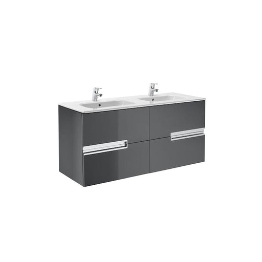 Roca Victoria-N 1200mm Vanity Unit - Wall Hung 4 Drawer Unit - Unbeatable Bathrooms
