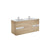 Roca Victoria-N 1200mm Vanity Unit - Wall Hung 4 Drawer Unit - Unbeatable Bathrooms