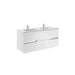 Roca Victoria-N 1200mm Vanity Unit - Wall Hung 4 Drawer Unit - Unbeatable Bathrooms