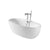 Roca Virginia 1700 x 800mm Freestanding Bath with Integrated Panel - Unbeatable Bathrooms