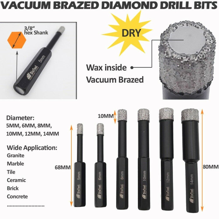 Wax Diamond Drill Bits - Unbeatable Bathrooms