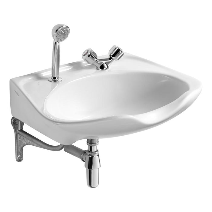 Armitage Shanks Salonex 61Cm Hairdressers Basin - Two Tapholes - Unbeatable Bathrooms