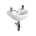 Armitage Shanks Sandringham 21 35cm Handrinse Basin - Two Tapholes - Unbeatable Bathrooms