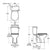 Armitage Shanks Sandringham 21 Close Coupled Toilet With Seat - Unbeatable Bathrooms