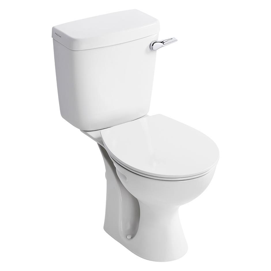 Vitreous china closed-coupled wc with dual outlet. P-Trap or S-Trap 305 mm.  - Collection