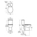 Armitage Shanks Sandringham 21 Smooth Close Coupled Toilet with Horizontal Outlet - Unbeatable Bathrooms