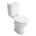 Armitage Shanks Sandringham 21 Smooth Close Coupled Toilet with Horizontal Outlet - Unbeatable Bathrooms