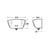 Armitage Shanks Sanura Bowl Urinal Concealed Auto Cistern - Unbeatable Bathrooms