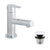 Vado Sense Mini Mono Basin Mixer Single Lever Deck Mounted Smooth Bodied - Unbeatable Bathrooms