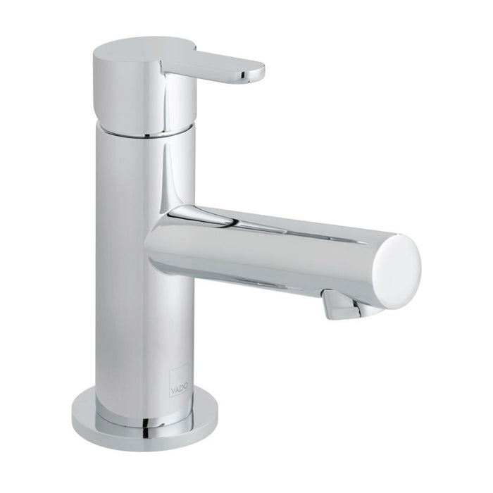 Vado Sense Mini Mono Basin Mixer Single Lever Deck Mounted Smooth Bodied - Unbeatable Bathrooms
