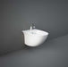 RAK Sensation 52cm Wall Hung Bidet with Hidden Fixations - Unbeatable Bathrooms