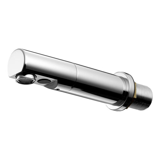Armitage Shanks Sensorflow 21 Compact Tubular Panel Mounted 150mm Projection Spout, Anti Splash or Anti Vandal Laminar Flow Outlet, Integral Sensor, Copper Tube Inlets, Mains - Unbeatable Bathrooms